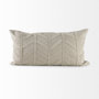 69428 - Ivivva 14x26 Beige Fabric Textured Decorative Pillow Cover 