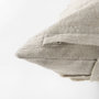 69428 - Ivivva 14x26 Beige Fabric Textured Decorative Pillow Cover 