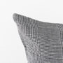 69430 - Ramone 14x26 White and Black Fabric Pillow Cover 