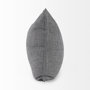 69431 - Ramone 20x20 Black and White Fabric Pillow Cover