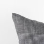 69431 - Ramone 20x20 Black and White Fabric Pillow Cover