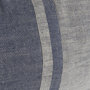 69440 - Aubrielle 14x26 Gray and Blue Fabric Color Blocked Pillow Cover