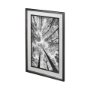 12700 - Looking Up I BW by Mercana Studio a Hand Embellished Textured Framed Photo Art Print Matted under Gl