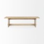 69196 - Aida 18H Light Brown Wood Dining Bench