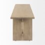 69196 - Aida 18H Light Brown Wood Dining Bench
