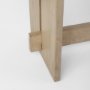 69196 - Aida 18H Light Brown Wood Dining Bench