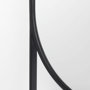 69538 - Sadie 28.0L x 2.0W x 78.0H Black Metal Rounded Arch Floor Mirror 