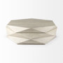 69542 - Arreto 48" Natural Solid Wood Hexagonal Storage Coffee Table