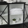 69265 - Aurelia Two Door Glass Cabinet