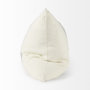 68871 - Patrice 22x22 Cream With Gray Stripes Pillow Cover
