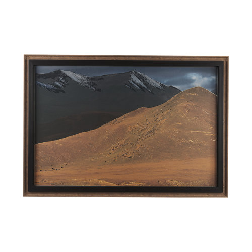 13934 - Harmony Pass by Mercana Studio a Hand Embellished Textured Framed Photo Art Print Matted under Glass