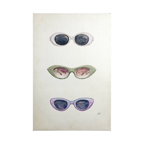 101994-L - Sunglass Collection I by NaTar a Hand Embellished Textured Canvas