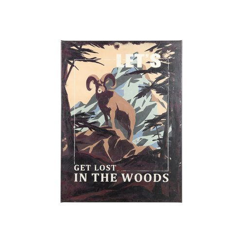 101996-S - The Call of the Wild II by Mercana Studio a Hand Embellished Textured Canvas