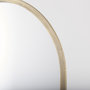 69310 - Giovanna 23.6L x 1.2W x 48.8H Gold Metal Frame Rounded Arch Vanity Mirror