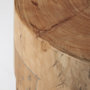 68900 - Asco 18"H Rustic Solid Reclaimed Wood Stool
