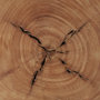 68900 - Asco 18"H Rustic Solid Reclaimed Wood Stool
