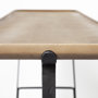 69013 - Helios II 60L x 14W x 29H Rectangular Brown Raised Edge Top Console Table 