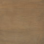 69014 - Helios III 20L x 24H Set of Two Round Brown Solid Wood Iron Base Nesting End/Side Tables