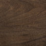 69017 - Glenn III 56L x 14W Dark Brown Wood w/ Black Iron Frame, 4 Drawer Console Table