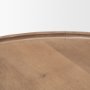 69023 - Cleaver I 22 x 24 Round Top Brown Solid Wood Accent Table 