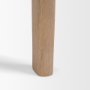 69023 - Cleaver I 22 x 24 Round Top Brown Solid Wood Accent Table 