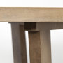69031-AB - Denver 91.5x38 Rectangular Brown Solid Wood Top & Base Dining Table