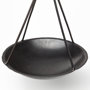 68854 - Adilah 16L x 10W Black Metal Vintage Inspired Weighing Scale