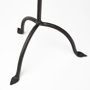 68854 - Adilah 16L x 10W Black Metal Vintage Inspired Weighing Scale
