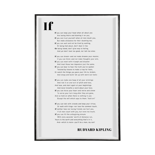 13932 - If You Can by Mercana Studio a Framed Art Print Matted under Glass