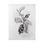 102014-L - Wildberry Collection Saskatoonberry by Ariana a Hand Embellished Textured Canvas