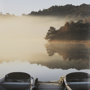 11792 - Tranquil Haze - Framed Art Photograph Matted under Glass