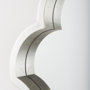 37277 - Geneva 23x34 Silver Wood Frame Mirror