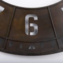 68526 - Newcastle 56.5" Giant Oversize Industrial Wall Clock