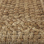 69447 - Aylin 16.5" Square Brown Jute Pouf