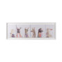 13999 - Lama Party IV by Panpan a Framed Art Print Matted under Glass