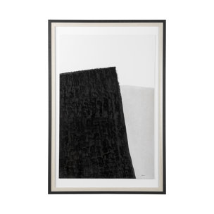 Pages I by Mercana Studio a Hand Embelished Textured Framed Art Print Matted under Glass