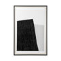 14012 - Pages I by Mercana Studio a Hand Embelished Textured Framed Art Print Matted under Glass