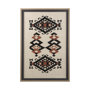 14016 - Creamy Tapestry I by Mercana Studio a Hand Embellished Textured Framed Art Print