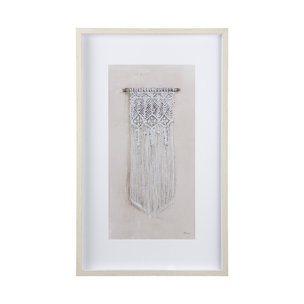 Dream Weaver I by Mercana Studio a Hand Embellished Textured Framed Art Print Matted under Glass