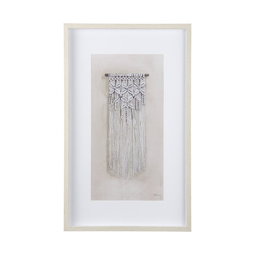 14027 - Dream Weaver II by Mercana Studio a Hand Embellished Textured Framed Art Print Matted under Glass