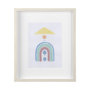 14029 - Pavilion II by Mercana Studio a Hand Embellished Textured Framed Art Print Matted under Glass