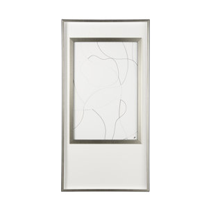 Geometry Experiment I by Studio M a handmade Original Framed Artwork under Glass