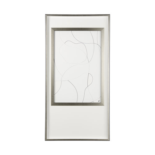 14038 - Geometry Experiment I by Studio M a handmade Original Framed Artwork under Glass
