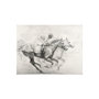 101982-S - Horse Racing I by Mercana Studio a Hand Embellished Textured Canvas