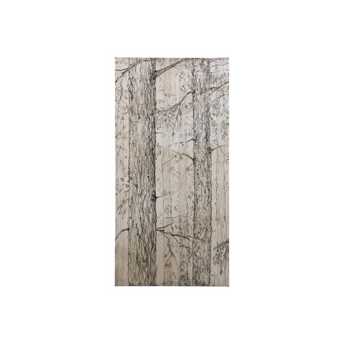 102031-S - Forest I by Natali a Hand Embellished Textured Canvas