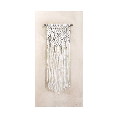 102039-L - Dream Weaver II by Mercana Studio a Hand Embellished Textured Canvas