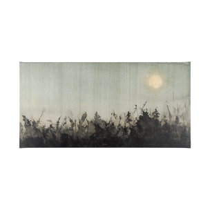 Moon Sets, Sun Rises II by Mercana Studio a Hand Embellished Textured Canvas