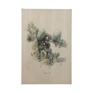 Evergreen collection II by Victoria a Hand Embellished Textured Canvas