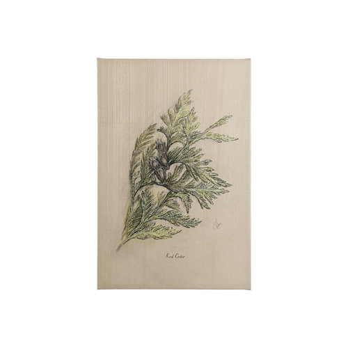 102046-S - Evergreen collection III by Victoria a Hand Embellished Textured Canvas