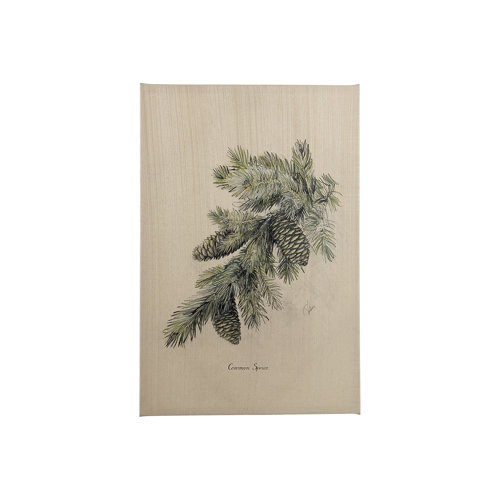 102047-S - Evergreen collection IV by Victoria a Hand Embellished Textured Canvas